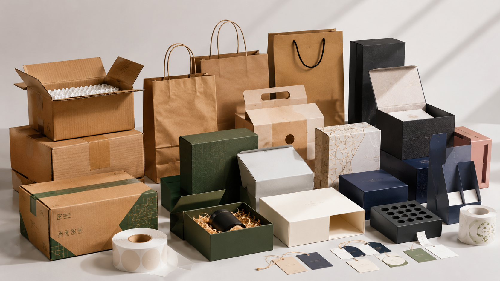 Paper and corrugated packaging products