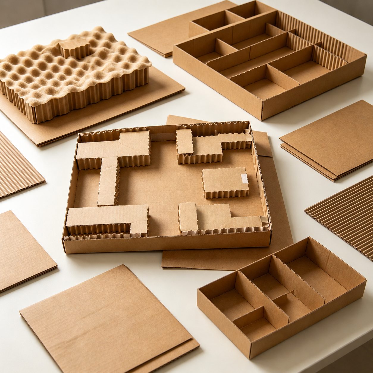 Honeycomb paper cushioning